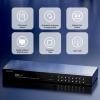 Arvitek 16 Port KVM Switch VGA, 16 Computers Share 1 Set of Monitor, Keyboard, Mouse, Printer, 16 in 1 Out Rack Mount KVM with 3 USB 2.0 Port (Included 16 VGA KVM Cables + IR Remote) view 2