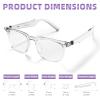 GVTCO Smart Audio Anti-Blue Light Glasses Open Speaker Headphones With BT Connection For Driving,Mobile Games,Meetings,Travel (Ceramic White) view 2