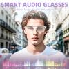 GVTCO Smart Audio Anti-Blue Light Glasses Open Speaker Headphones With BT Connection For Driving,Mobile Games,Meetings,Travel (Ceramic White) view 3