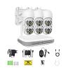QDVOPHZA 8CH NVR 5MP Wireless Camera Kit Ai Humman Detect Outdoor 3MP PTZ WiFi Night Vision CCTV Security Surveillance System(None,8CH NVR x 6 Cam 5MP) view 1