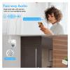 QDVOPHZA 8CH NVR 5MP Wireless Camera Kit Ai Humman Detect Outdoor 3MP PTZ WiFi Night Vision CCTV Security Surveillance System(None,8CH NVR x 6 Cam 5MP) view 4