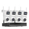 6MP WiFi Dual Lens Camera Security System Kit 3K IP Cameras Security System 16CH NVR Wireless CCTV Surveillance System(None,16CH NVR 4 Cameras) view 1