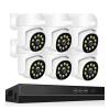 4K Surveillance System 8MP 4MP Two Way Audio PTZ CCTV POE AI Security Camera 8CH P2P NVR Video Surveillance Kit(None,8CH 4MP with 6 Cam) view 1