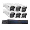 8CH 5MP 8MP POE Surveillance System Two Way Audio 8MP Colorful Night Vision NVR Kit CCTV H.265 P2P Video Surveillance Set(None,8CH 5MP with 6 Cam) view 1