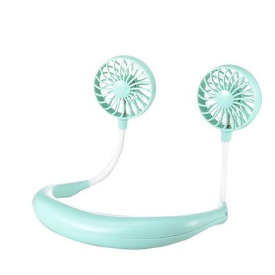 A1DFDFGOQSFG Mini USB LED Fan Portable Neck Fan Small Hanging Neck Cooling Ventilation Handheld Air Cooler Conditioner for Small Fans