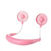 A1DFDFGOQSFG Mini USB LED Fan Portable Neck Fan Small Hanging Neck Cooling Ventilation Handheld Air Cooler Conditioner for Small Fans view 3