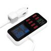 A9S+ 8-Port USB Car Fast Car LCD Display Ultra-Thin USB Hub for Phone Tablets DVR view 2