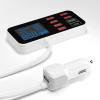 A9S+ 8-Port USB Car Fast Car LCD Display Ultra-Thin USB Hub for Phone Tablets DVR view 3