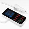 A9S+ 8-Port USB Car Fast Car LCD Display Ultra-Thin USB Hub for Phone Tablets DVR view 4