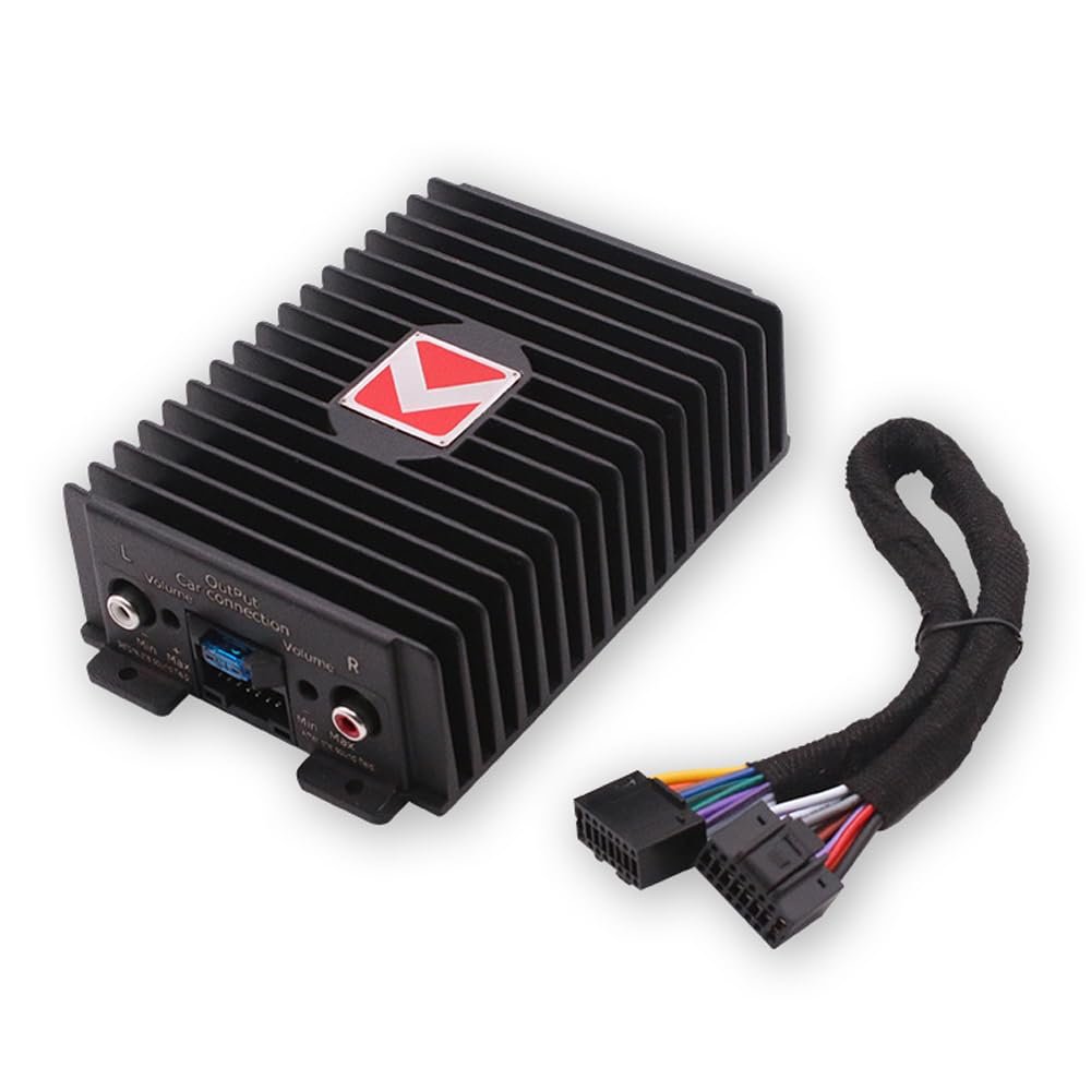 4-Channel Car Amplifier 80Wx4 dio Modification Power Amplifier Digital Sound Processor Class A/B for Android Car Player