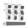 QDVOPHZA H.265 3MP 4MP 5MP Wireless CCTV System Two Way Audio Waterproof WiFi IP Auto Tracking PTZ 10CH NVR Video Surveillance Kit(None,4MP 6 Dual Lens Cam) view 1