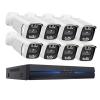 8CH 5MP 8MP POE Surveillance System Two Way Audio 8MP Colorful Night Vision NVR Kit CCTV H.265 P2P Video Surveillance Set(None,8CH 5MP with 8 Cam) view 1