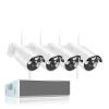 QDVOPHZA H.265 Wireless CCTV System 8CH 1080P Tuya NVR 2MP Outdoor Waterproof WiFi IP Security Camera Audio Video Surveillance Kit(None,8CH NVR with 8Cam) view 2