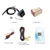 Car Backup/Front View Camera 170 Wide Angle Fisheye 1080P Night Vision Rear View Camera  Adjustable Angle IP68 Waterproof/Night Vision/AHD1080P/High-definition CVBS Optional view 2