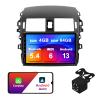 4+64G Android 13 Double Din Car Stereo for Toyota Corolla 2009-2013 with 9 Inch Touchscreen Radio Built-in Wireless Carplay/Android Auto/GPS/Bluetooth/FM/AUX-in/Steering Wheel Controls/Backup Camera view 1