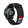20mm 22mm 26mm Nylon Strap for Garmin Fenix 8 E 7 7X Pro 6 6X 5 5X Plus Quick Fit strap instinctive 2 bracelet(Black Green,20mm) view 2