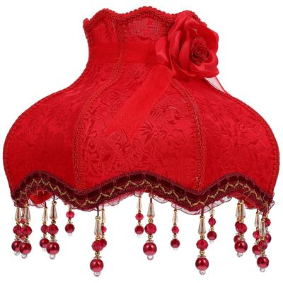 ANDRESLAD Antique Style Lampshade Decorative Vintage Lamp Cover for Desk Floor Hotel