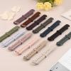4 Pack Bands for Fitbit Luxe Bands, Soft Silicone Wristband Replacement Strap for Fitbit Luxe/Luxe Special Edition Fitness Tracker Women Men (Black/Starlight/Abyss Blue/Avocado Green, Small) view 2