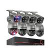 QDVOPHZA 8CH 4K UHD 8MP PTZ POE Camera System Outdoor AI Human Detect Two-Way Conversation CCTV Video Surveillance H.265 NVR Kit(None,9) view 1