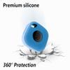 Geiomoo Silicone Case for Tile Mate (2024) Tracker, Soft Flexible Scratch Resistant Protective Cover with Carabiner (Blue) view 4