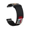 20mm 22mm 26mm Nylon Strap for Garmin Fenix 8 E 7 7X Pro 6 6X 5 5X Plus Quick Fit strap instinctive 2 bracelet(Black camouflage,26mm) view 1