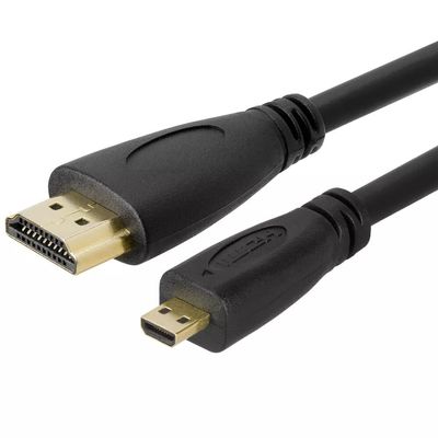 Musstad Micro HDMI A/V TV Video Cable for Nikon Coolpix S9500 L840 S7000 Camera