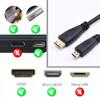 Musstad Micro HDMI A/V TV Video Cable for Nikon Coolpix S9500 L840 S7000 Camera view 3