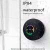 Miracle Mini Bluetooth Shower Speaker with LED Light, Waterproof Suction Cup view 4