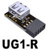 JMT 9PIN to USB 2.0 Adapter Built-in Wire-Less Mouse Keyboard Receiver for ITX Chassis Computer Motherboard with 9PIN Connector (UG1-R) view 2