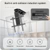 Adjustable Ceiling TV Mount Bracket, Adjustable Tilt TV Ceiling Mount, Motorized Tv Mount For 50-90 Inch TVs, TV Motorized Lift With Remote Control And Memory Setting, Hidden Fold Down TV Lift view 4