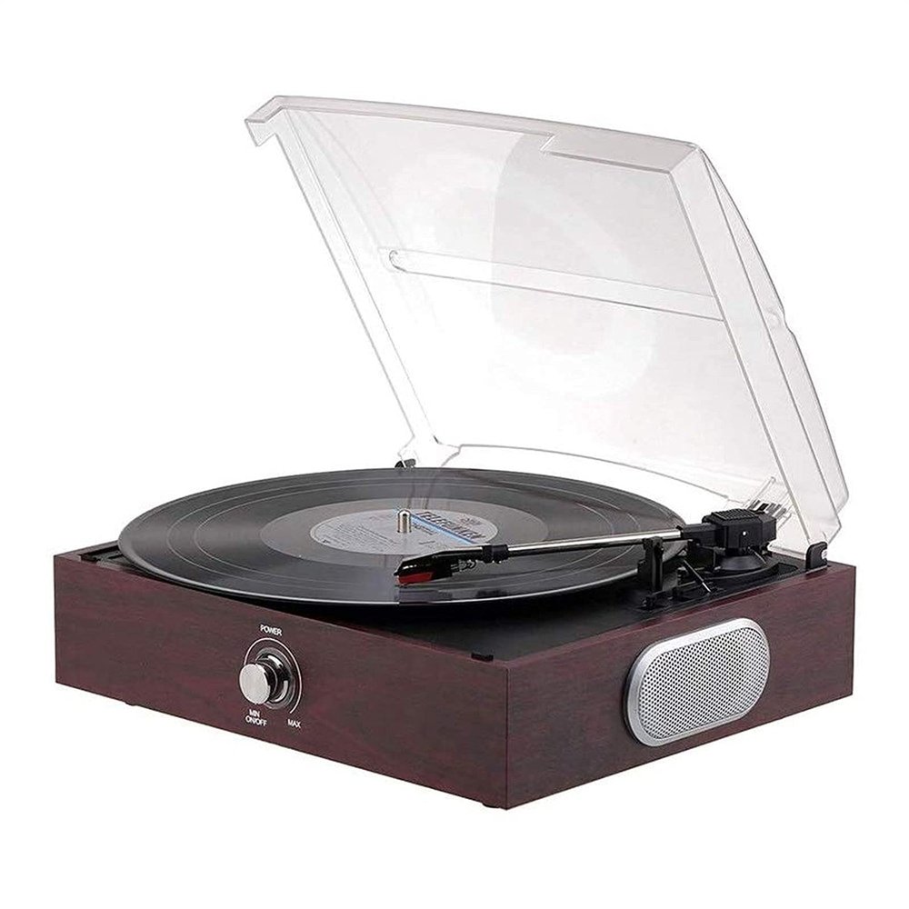 Record Players,Music Box Record Player Turntable with Stereo Speakers Portable Nostalgic Record Player Portable Tab