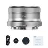 AstrHori AF 27mm F2.8 Auto Focus APS-C Frame Camera Lens Ultra-Compact Pancake Lens,Large Aperture,Prime Mirrorless Camera Lens for Nikon Z Mount ZFC,Z30,Z50,etc(Grey) view 1