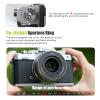 AstrHori AF 27mm F2.8 Auto Focus APS-C Frame Camera Lens Ultra-Compact Pancake Lens,Large Aperture,Prime Mirrorless Camera Lens for Nikon Z Mount ZFC,Z30,Z50,etc(Grey) view 2