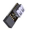 JMT 9PIN to USB 2.0 Adapter Built-in Wire-Less Mouse Keyboard Receiver for ITX Chassis Computer Motherboard with 9PIN Connector (UG1-L) view 3