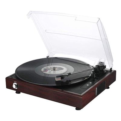 GenSDH Record Player Turntable Wireless Portable Lp Phonograph with Built in Stereo Speakers 3-Speed Turntable Record Player with Speakers Recorder Every Family