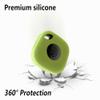 Geiomoo Silicone Case for Tile Mate (2024) Tracker, Soft Flexible Scratch Resistant Protective Cover with Carabiner (Yellow+Fluorescent Green) view 4