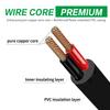 2PCS Trail Camera Power Cord 79-inch(2M), Trail Camera Accessories, 22AWG 3.5x1.35mm DC Plug with 2Amp Fuse Made for IP Camera CCTV Surveillance Security Camera view 3