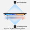 100inch Outdoor Double Sided Projector Screen with Stand, 16:9 HD Portable Projection Movie Screen for Home Theater, Backyard Movie Night view 2