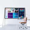 100inch Outdoor Double Sided Projector Screen with Stand, 16:9 HD Portable Projection Movie Screen for Home Theater, Backyard Movie Night view 4