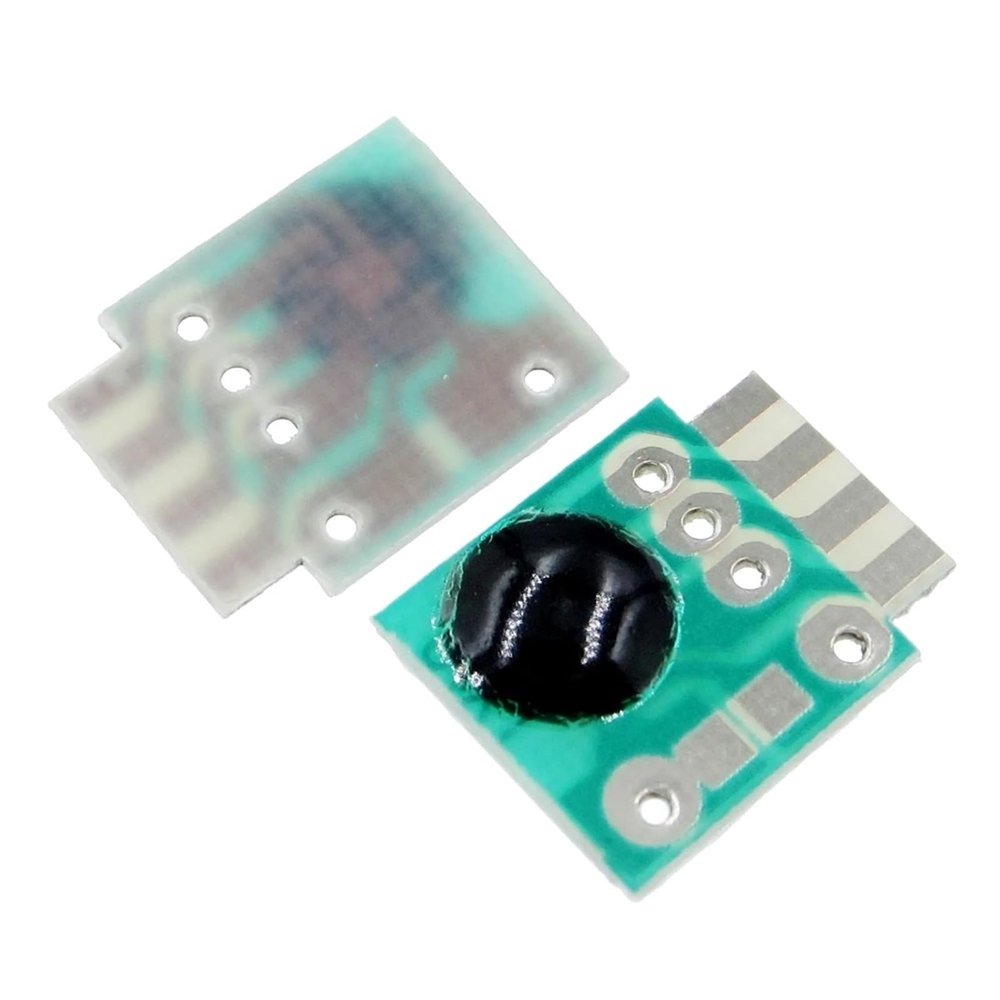 WLHHB0 10PCS 110 Single chip Siren Music Integration Module 3V Alarm Voice Sound Chip Module Police Music