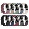 10 Pack Bands Compatible with Fitbit Charge 6 / Fitbit Charge 5 Bands for Women Men, Soft Silicone Waterproof Straps Replacement Wristbands Compatible for Fitbit Charge 5 / Charge 6 Fitness Tracker (10 Pack A, Large) view 1
