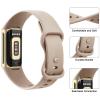 10 Pack Bands Compatible with Fitbit Charge 6 / Fitbit Charge 5 Bands for Women Men, Soft Silicone Waterproof Straps Replacement Wristbands Compatible for Fitbit Charge 5 / Charge 6 Fitness Tracker (10 Pack A, Large) view 2