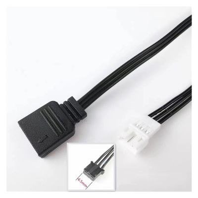 Chunsu TT Memory Vest 3Pin to 5V 3Pin Sync Adapter Cable Control Cables-30cm