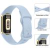 10 Pack Bands Compatible with Fitbit Charge 6 / Fitbit Charge 5 Bands for Women Men, Soft Silicone Waterproof Straps Replacement Wristbands Compatible for Fitbit Charge 5 / Charge 6 Fitness Tracker (10 Pack B, Large) view 4