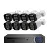 QDVOPHZA 4K 8MP POE Security Camera System AI Face Detection 8 Port NVR H.265 Home Waterproof CCTV Surveillance IP Camera Kit(None,5MP 8PCS New Camera) view 1