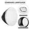 9 inch Reflectors, Photography Lamp Shape Dish Reflector with 60 Grid Unique Reflective Texture Inside for Studio Strobe Flash Light, Photography Applications view 4