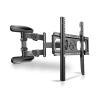 40"-80" Wall Mount TV Bracket Steel 180 Swivel Fixed Wall TV Bracket Extended Tilt TV Bracket with 9.815.7" Wall Plate, Holds 110 Lbs view 1