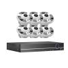 QDVOPHZA 10CH 8CH POE NVR 1.7mm Lens CCTV Set 180 Panoramic Monitoring HD 8MP 4K Camera Kit Home Surveillance Camera IPC System(None,10CH NVR 6CAMERA_A/U) view 1