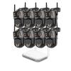 QDVOPHZA 8CH WiFi NVR PTZ Trackable Cam HD IP Dual Lens Cam Home CCTV Security System Waterproof Visible Surveillance Video Kits(None,8CH NVR 8PCS Camera_E/U) view 1