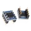 Ruitutedianzi 2Piece OPA627 X2 Turn to Dual Op Amp OPA627 Single Op Amp to Dual Op Amp Module SMD to DIP view 3
